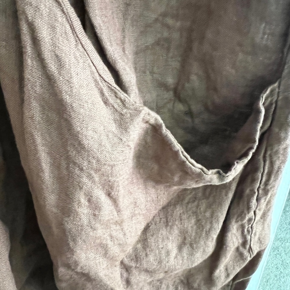 Calvin Klein Tan Jumpsuit and Brown Linen Dress Bundle - Picture 11 of 16